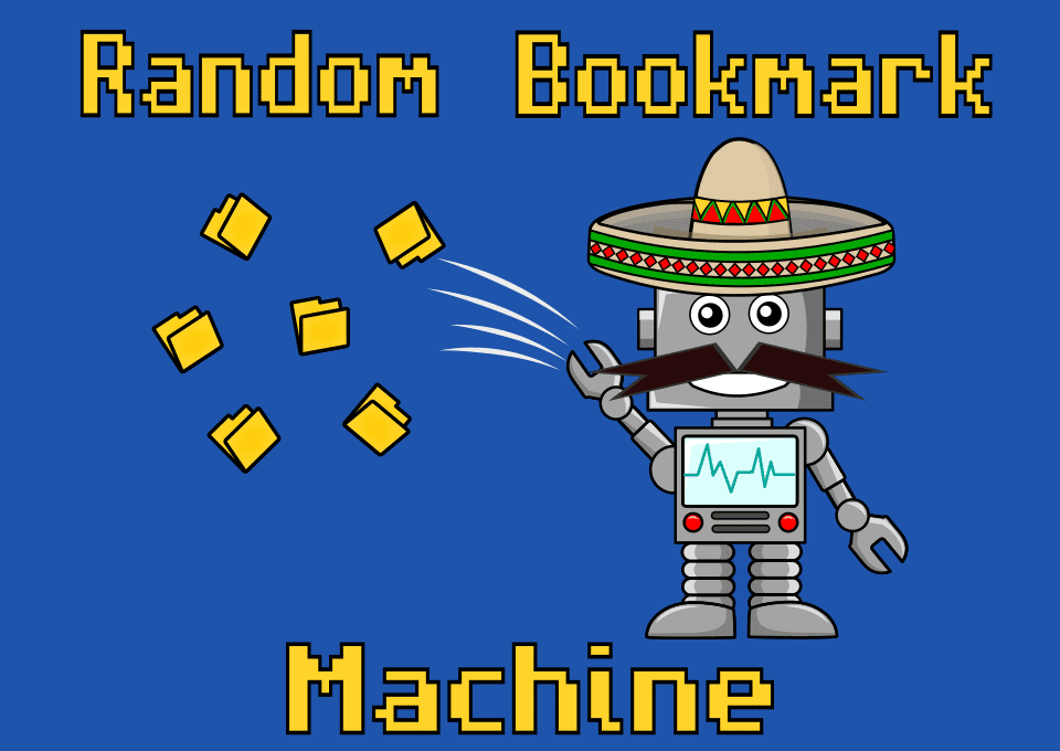 Random Bookmark Machine screenshot 1